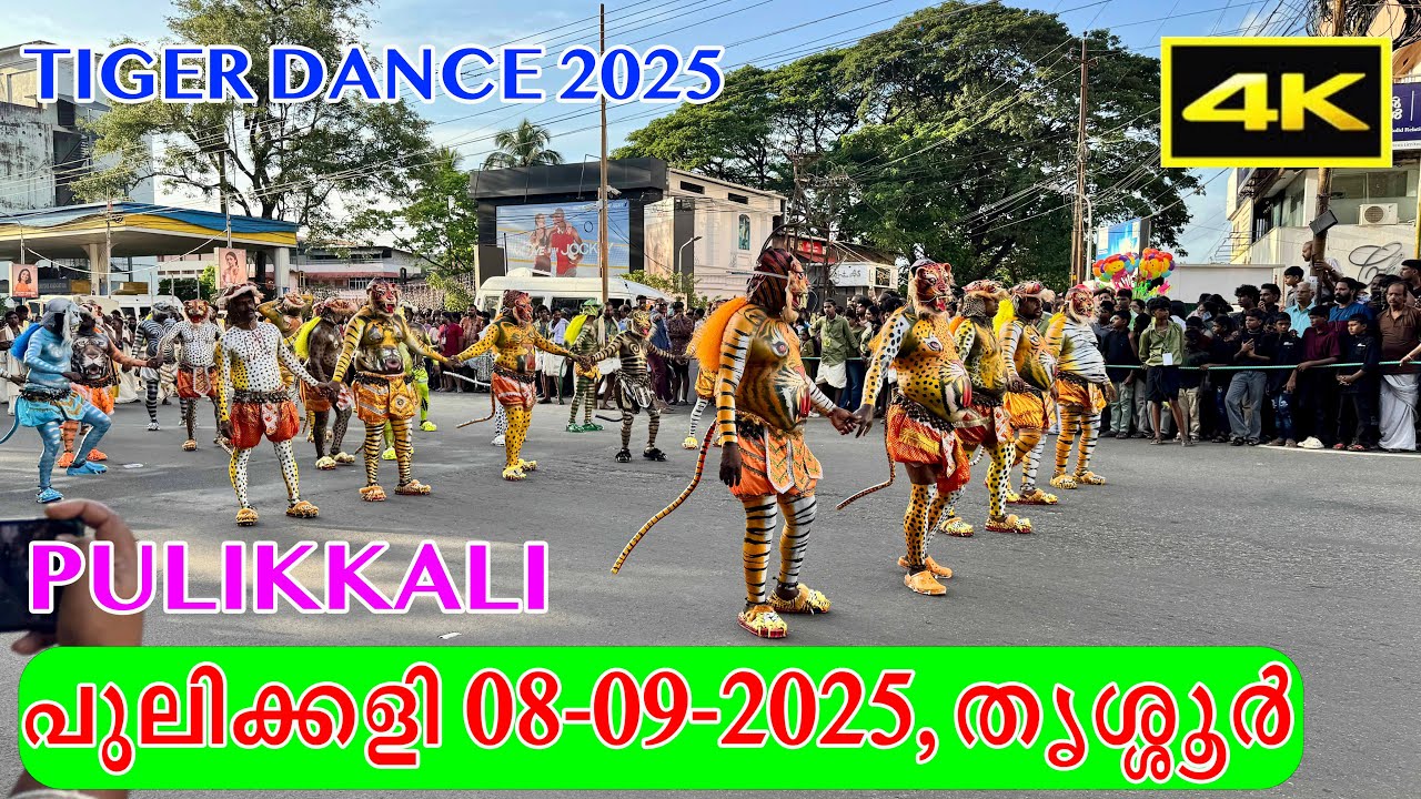 പുലിക്കളി 2025 തൃശ്ശൂർ | PULIKKALI 2025 | TIGER DANCE |