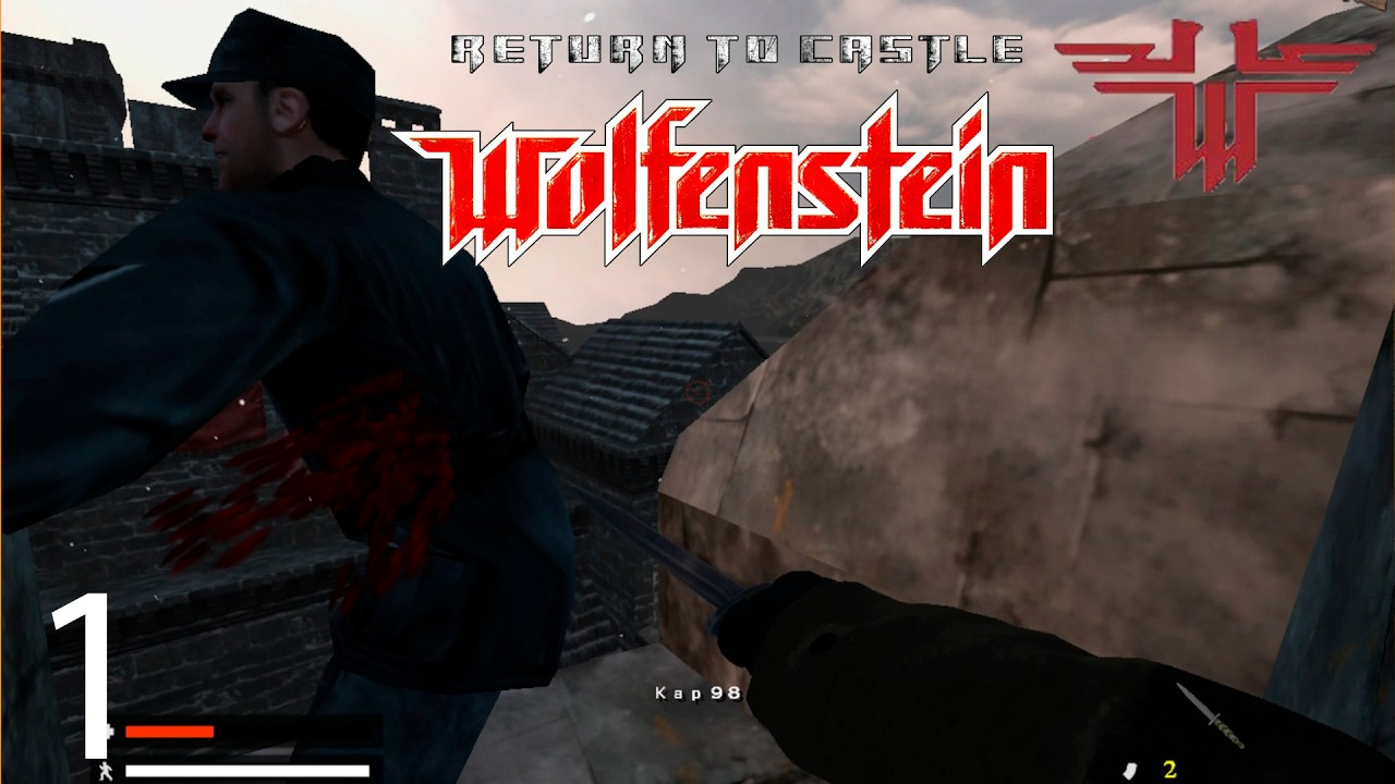 Return to Castle Wolfenstein (RTCW) стрим #1 - Бежим отсюда! (Реализм) (100% Secrets)