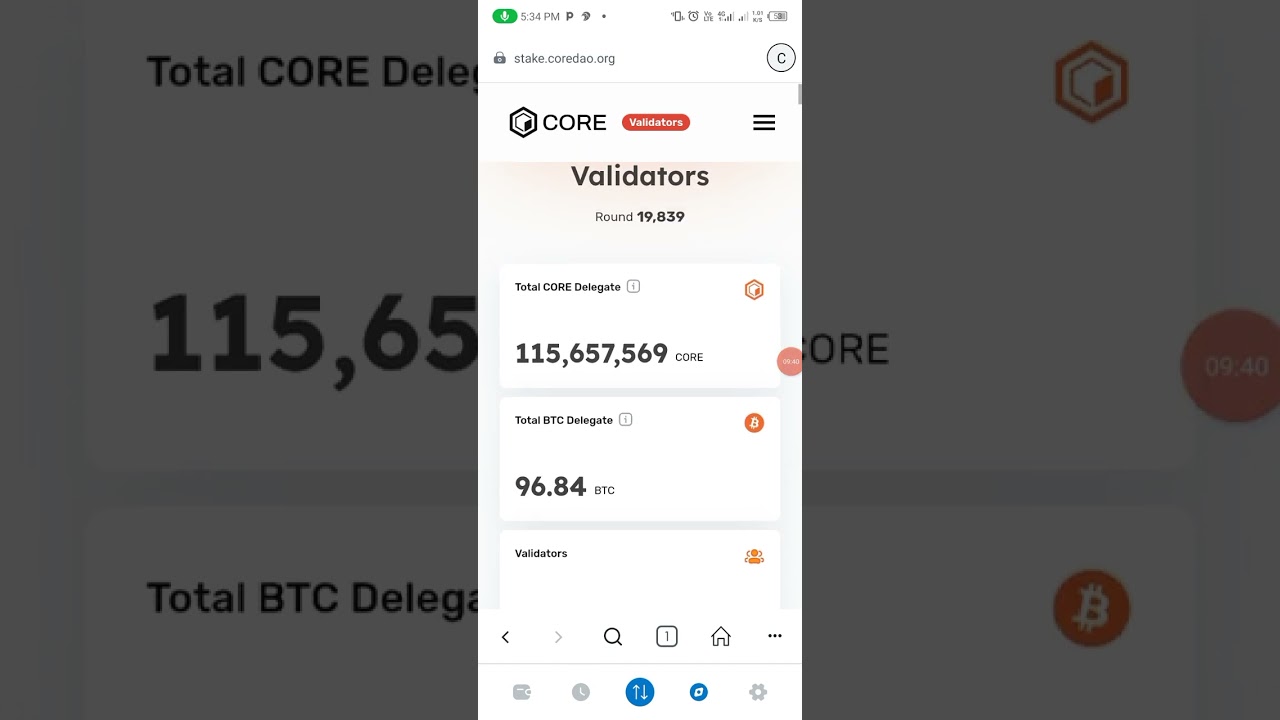 yadda ake staking da unstaking na CORE a metamask