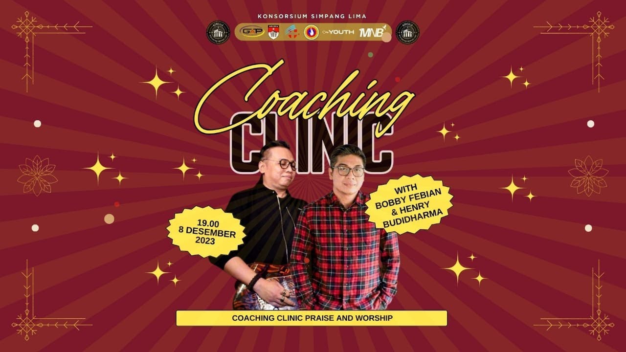 Coaching Clinic Praise&Worship bersama dengan Bobby Febian dan Henry Budidharma