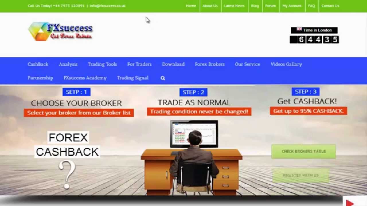 How to add account for Forex CashBack?