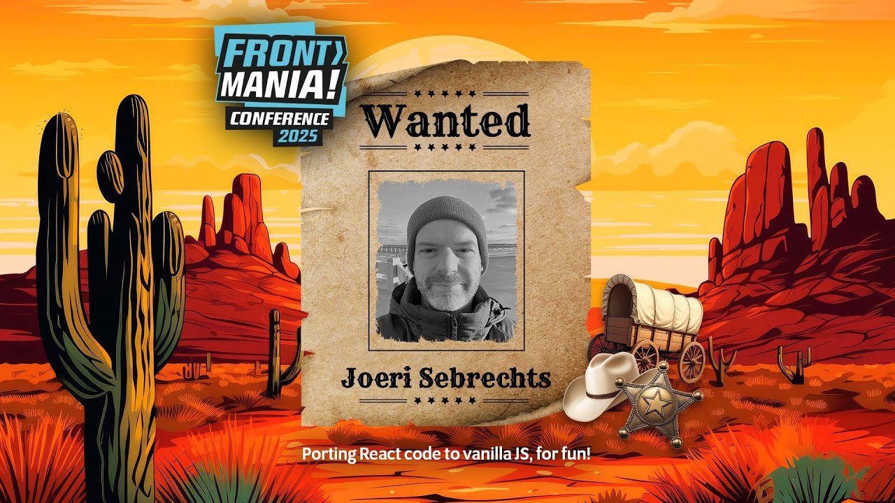 Porting React code to vanilla JS for fun i Joeri Sebrechts