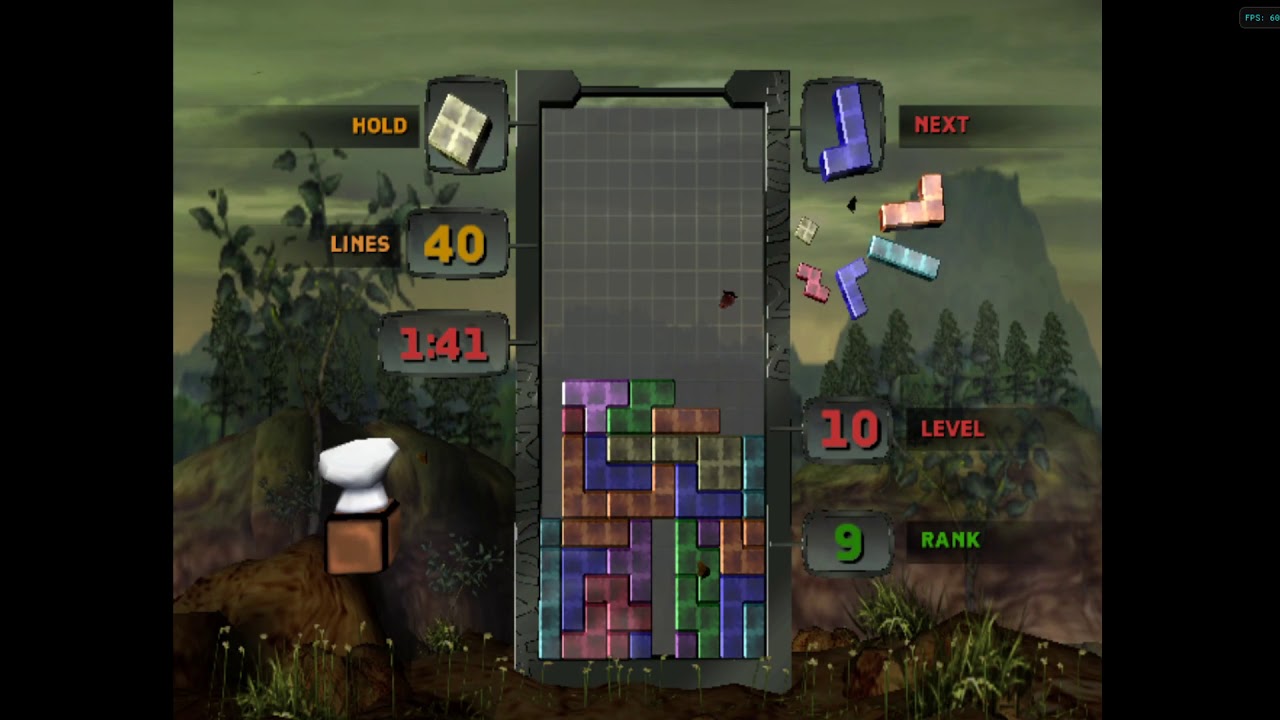Tetris Worlds gameplay (Gamecube)