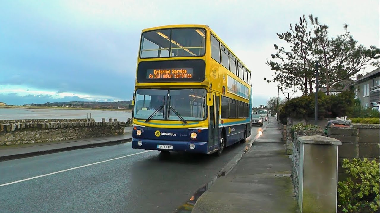 Travelling onboard Dublin Bus Volvo B7TL Alexander Dennis ALX400 No. 'AV417'