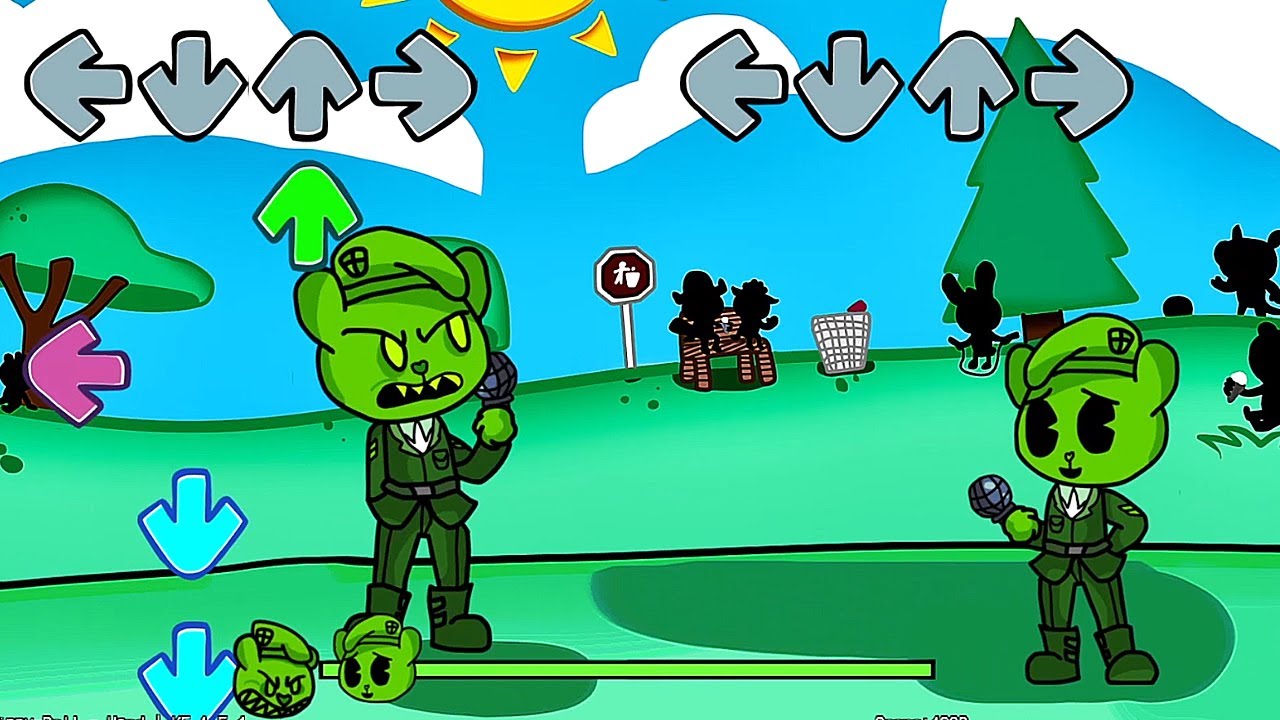 Flippy Vs Fliqpy but it's Minus Fliqpy (Flippy-Roll but there are two Flippys)