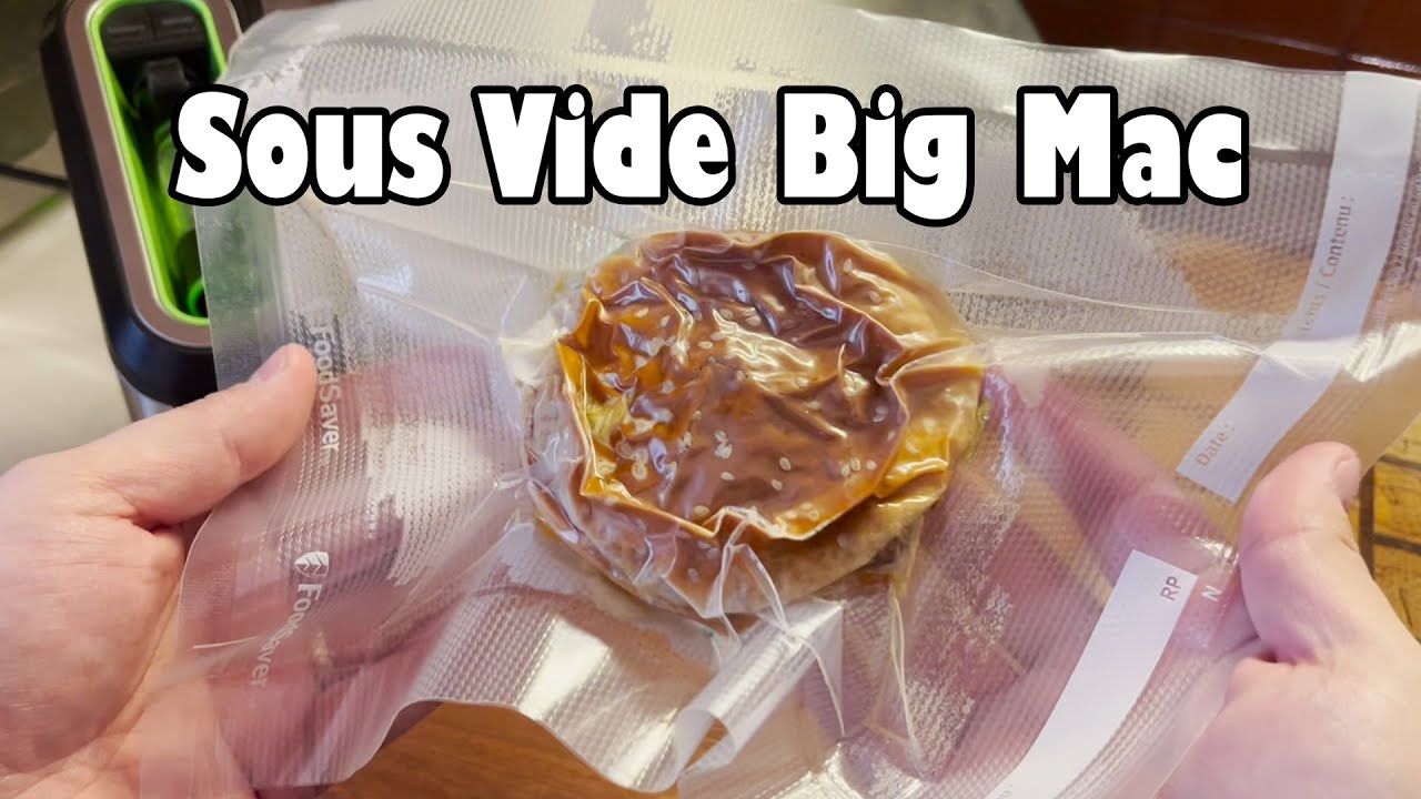 Sous Vide Big Mac