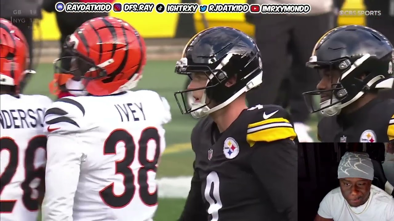 A JAGS FAN reacts to Cincinnati Bengals vs. Pittsburgh Steelers Game Highlights