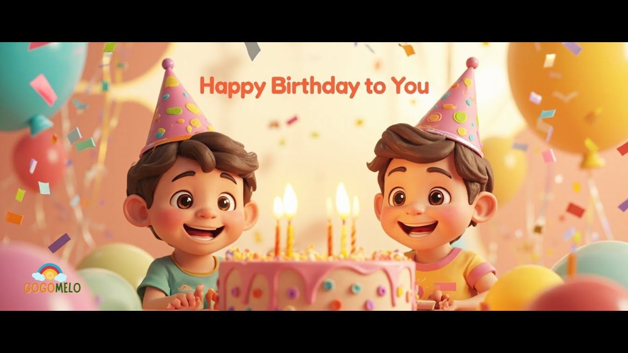 Happy Birthday to You 🎂 | Kids Birthday Song | Family & Friends Celebration | Nursery Rhymes