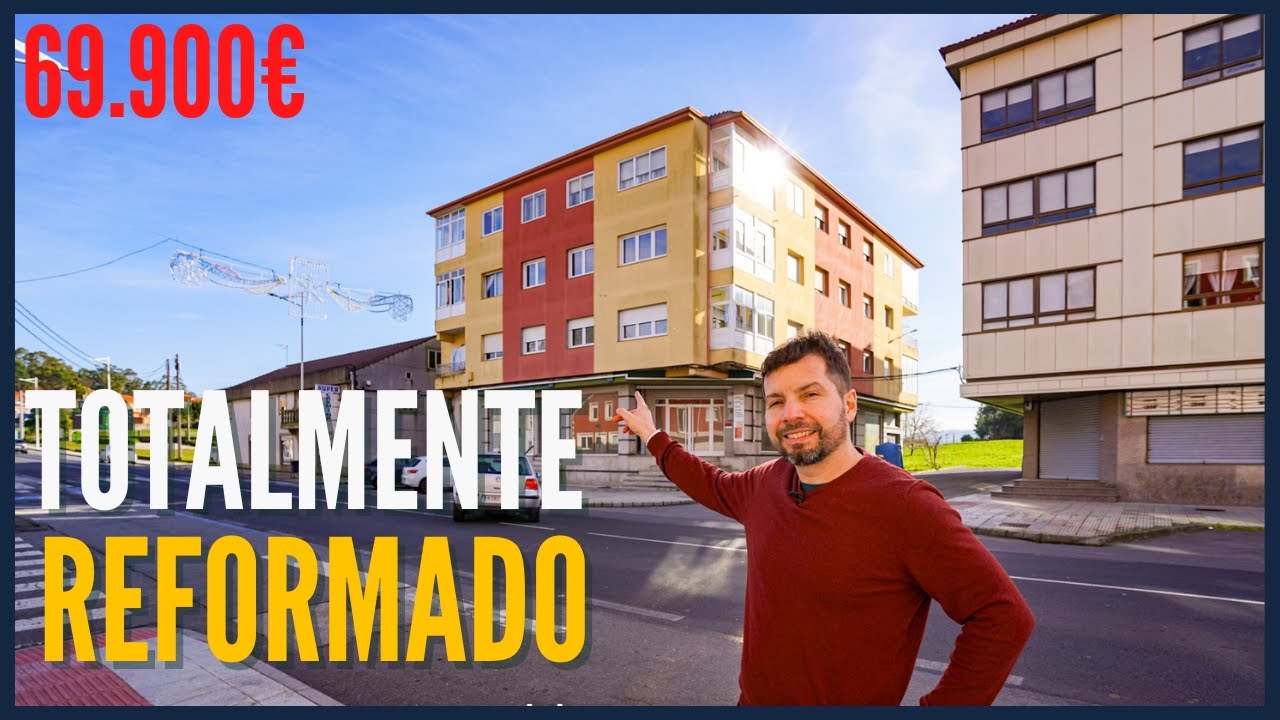 VENDIDO¡Tu Espacio Ideal: Piso Exterior Reformado en Paiosaco -A Laracha( A Coruña)!