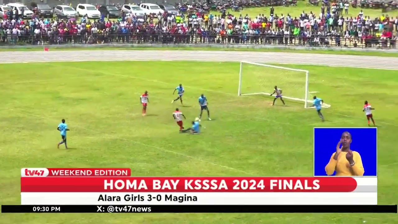Agoro Sare & Alara Girls are Homa Bay County's Secondary School game's football champions