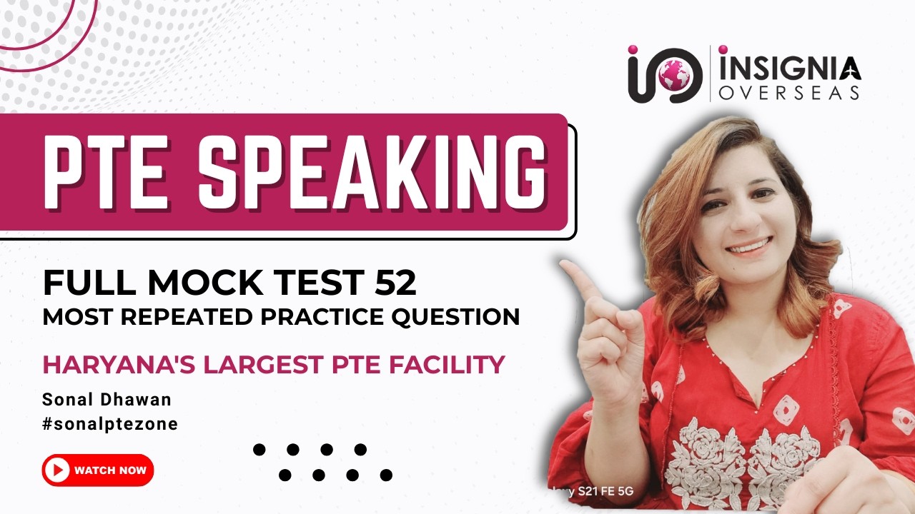 PTE SPEAKING  |  PTE SPEAKING 2026  |  PTE SPEAKING NEW VIDEO #insignia_overseas #ptespeaking
