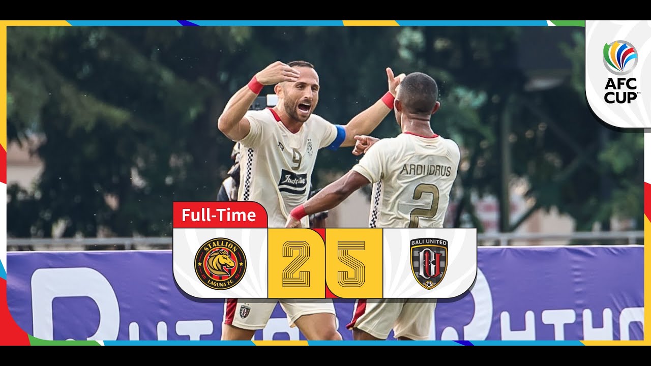 #AFCCup - Group G | Stallion Laguna FC (PHI) 2 - 5 Bali United (IDN)