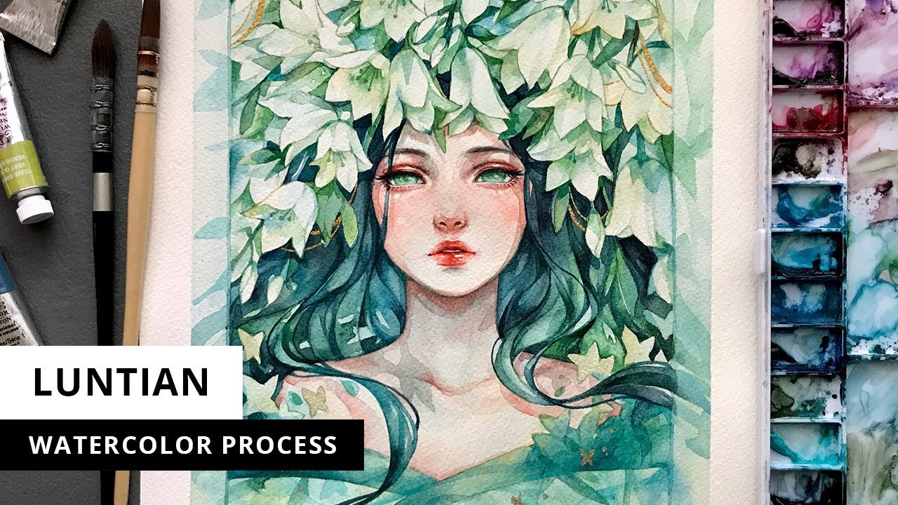 Luntian | Watercolor Process