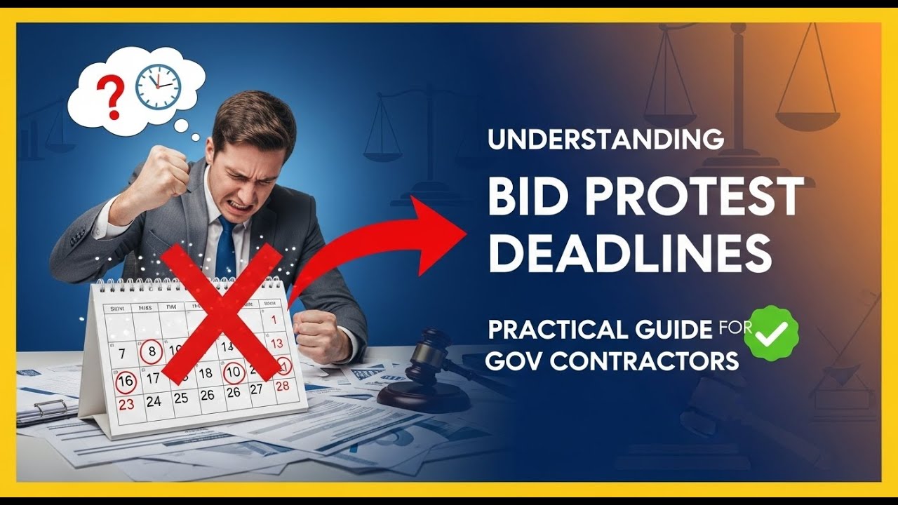 Understanding Bid Protest Deadlines - A Practical Guide For Government Contractors