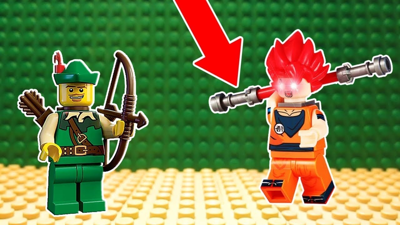 VIRAMOS LEGO!! (DAVI E ROBIN HOOD VIRARAM LEGO)
