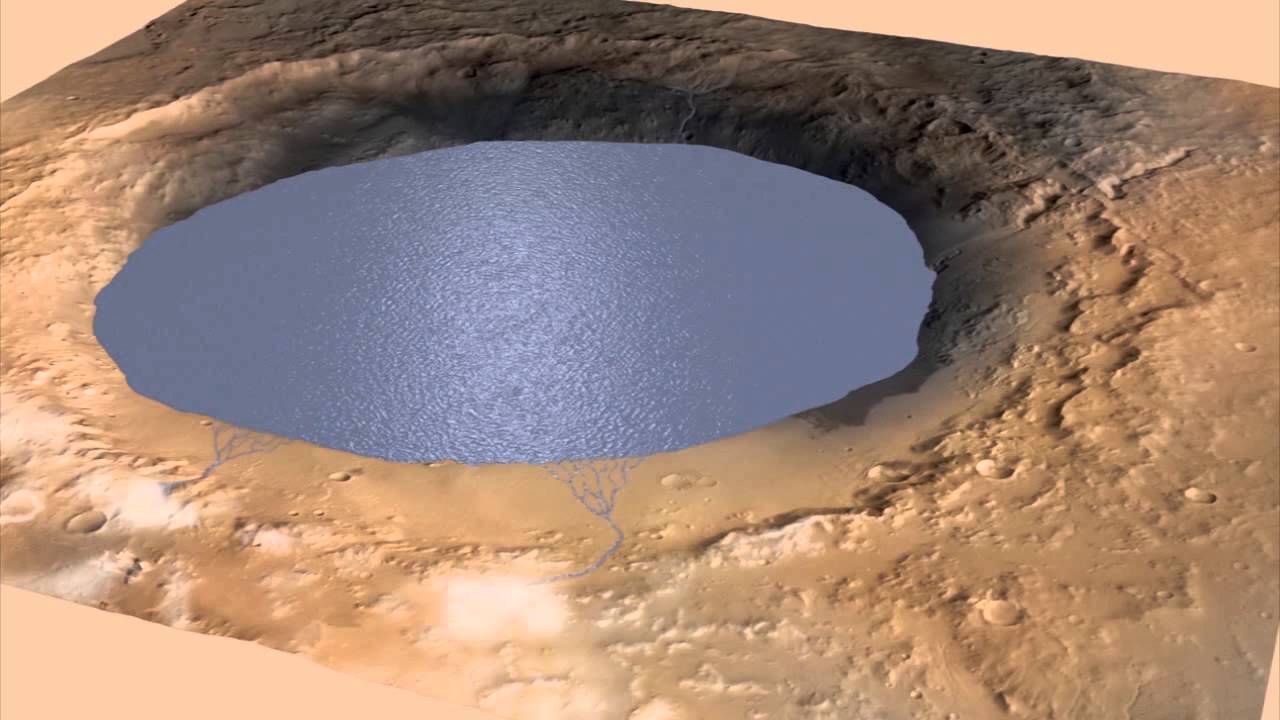 Inside Gale Crater on Mars