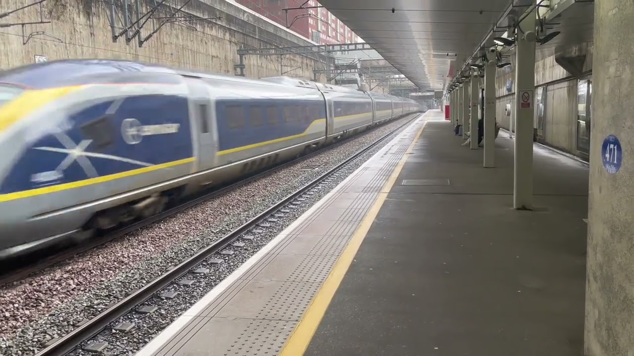 Trains at Stratford and international 