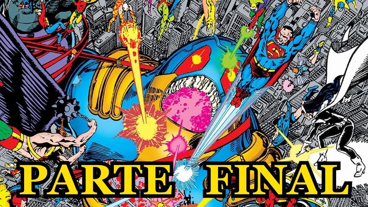 CRISIS EN TIERRAS INFINITAS - FINAL  - zaaap - liga de la justicia