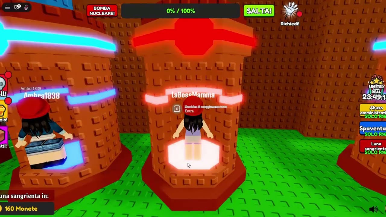 Roblox IN DUE IN UN SOLO CORPO 🤯| Amber è le braccia e io le gambe!