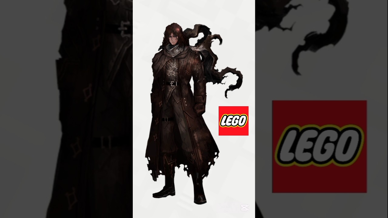 How to build a LEGO Erlking Heathcliff from Limbus Company #limbuscompany #lego #heathcliff #gaming