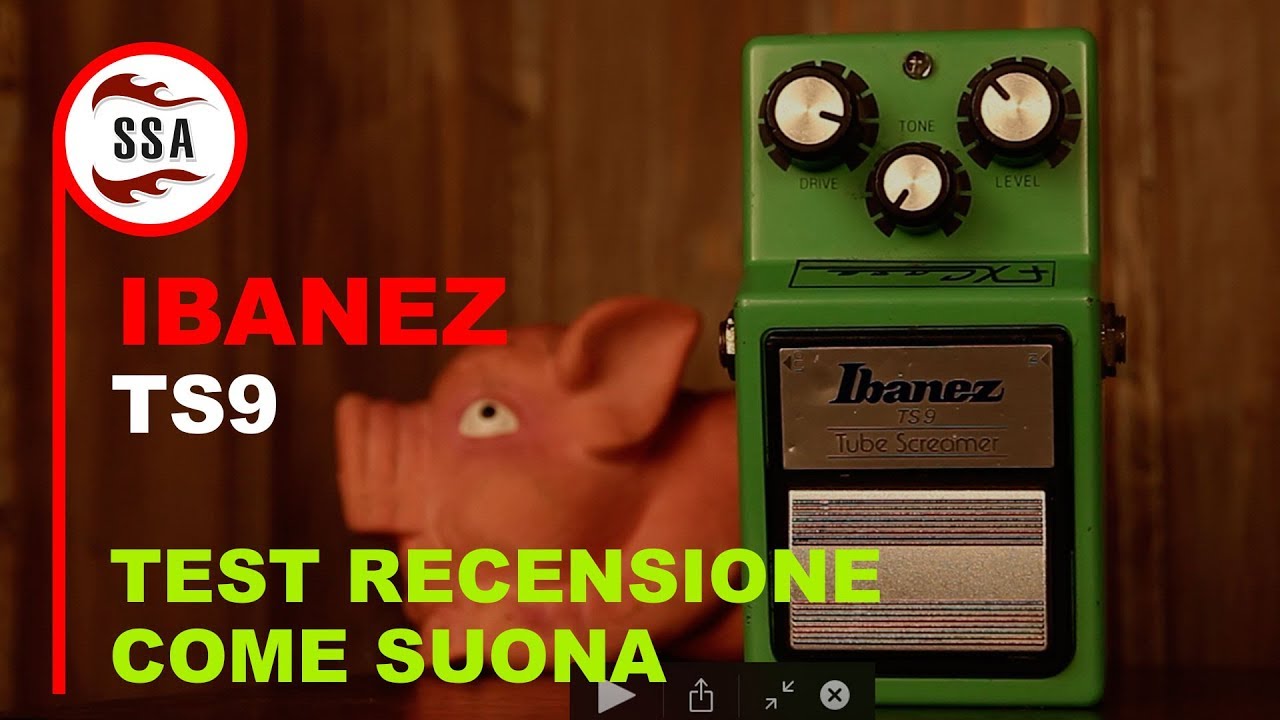 Overdrive Ibanez TS9 un pedale che devi avere.