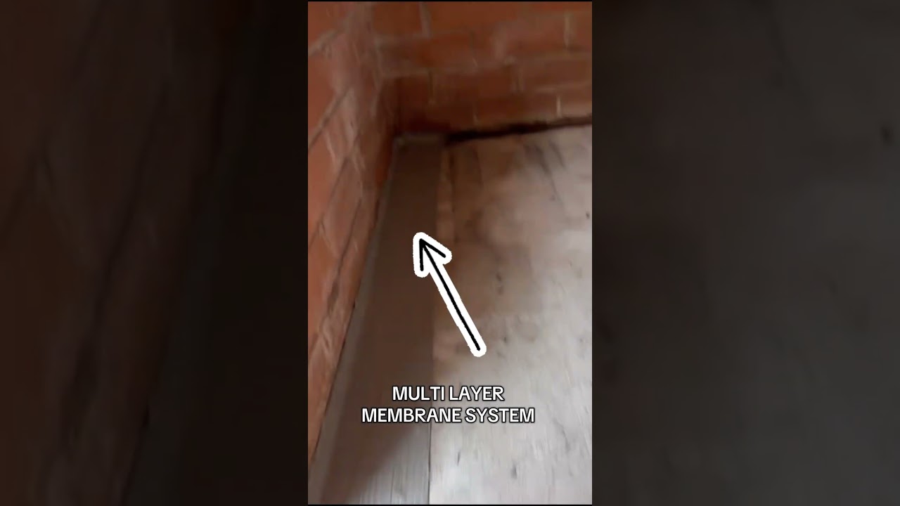 How to stop your basements leaking permanently. #leaks #waterproofing #basement #fyp #construction