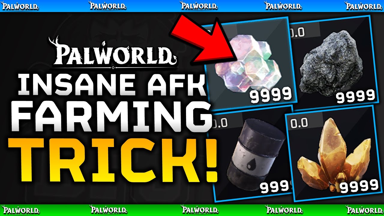 This GUILD CHEST Trick Is GAME CHANGING // AFK FARMING Tips & Tricks - Palworld Feybreak Dlc Update