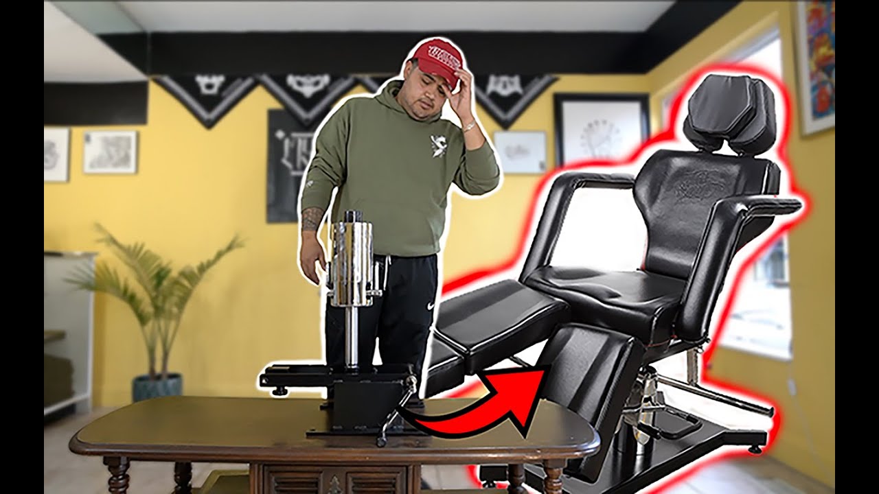 TATSOUL 570 TATTOO CHAIR ASSEMBLY !! GOING WRONG?!