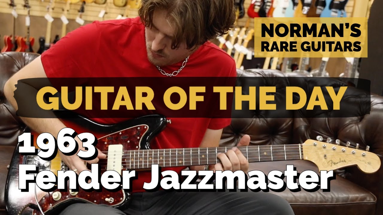 Guitar of the Day: 1963 Fender Jazzmaster Sunburst | Norman's Rare Guitars