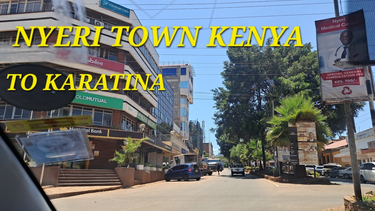 KENYA ROAD TRIP, NYERI TO KARATINA SCENIC DRIVE|KENOL MARUA HIGHWAY|INFRASTRUCTURE IN CENTRAL KENYA