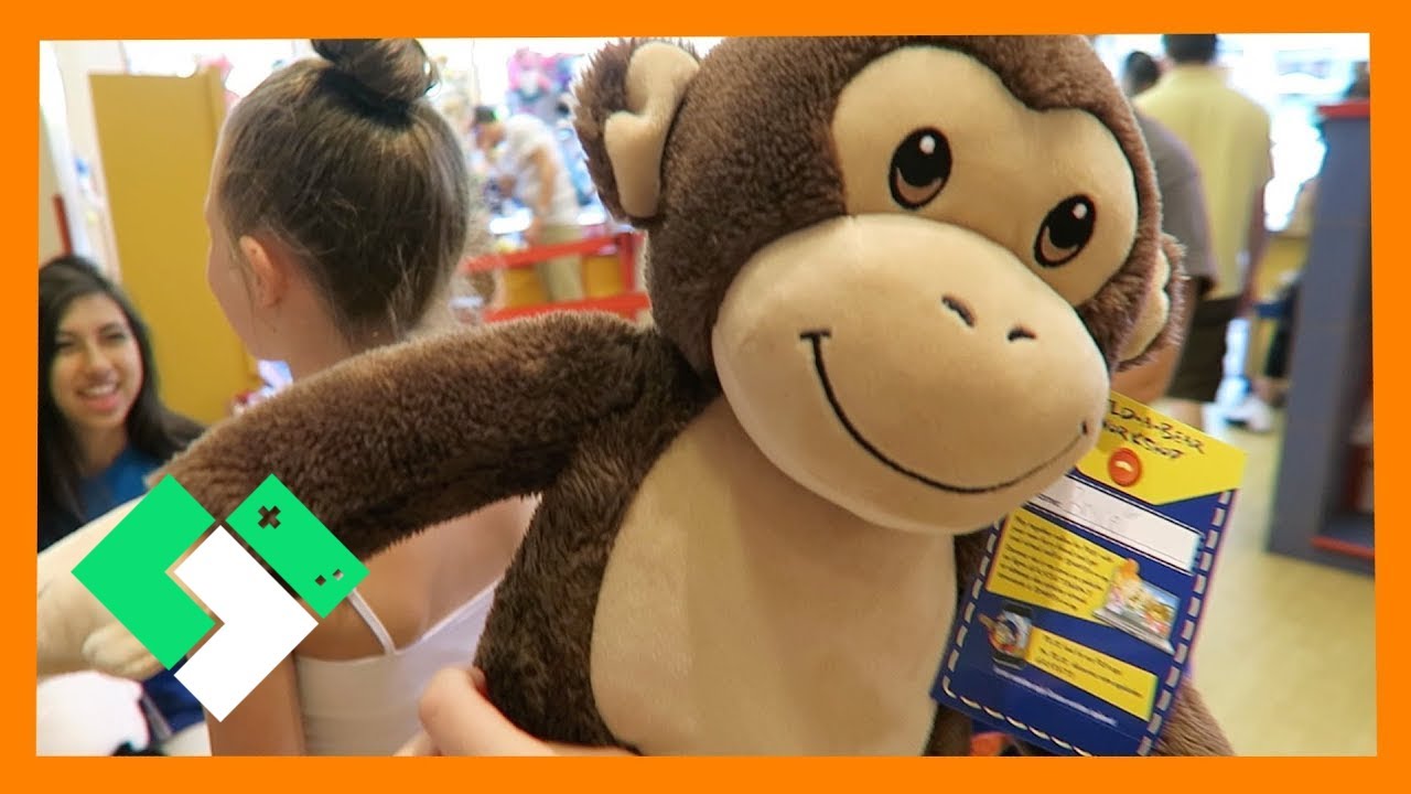 MAKING FRIENDS AT BUILD A BEAR (7.28.15 - Day 1215) | Clintus.tv