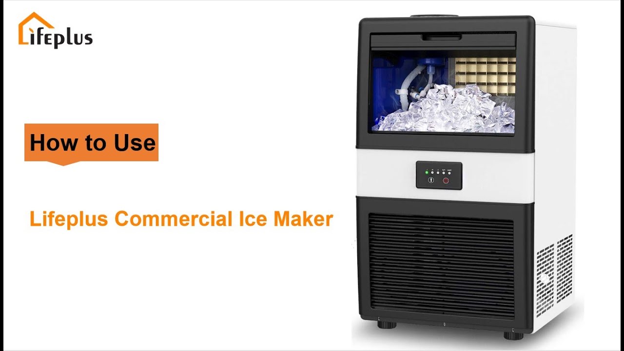 How does the Lifeplus Commercial Ice Maker work | DBJ-32A