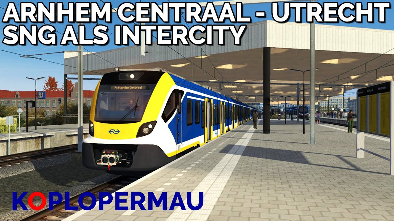 Train Simulator 2024 Classic: SNG als Intercity van Arnhem Centraal naar Utrecht Centraal!