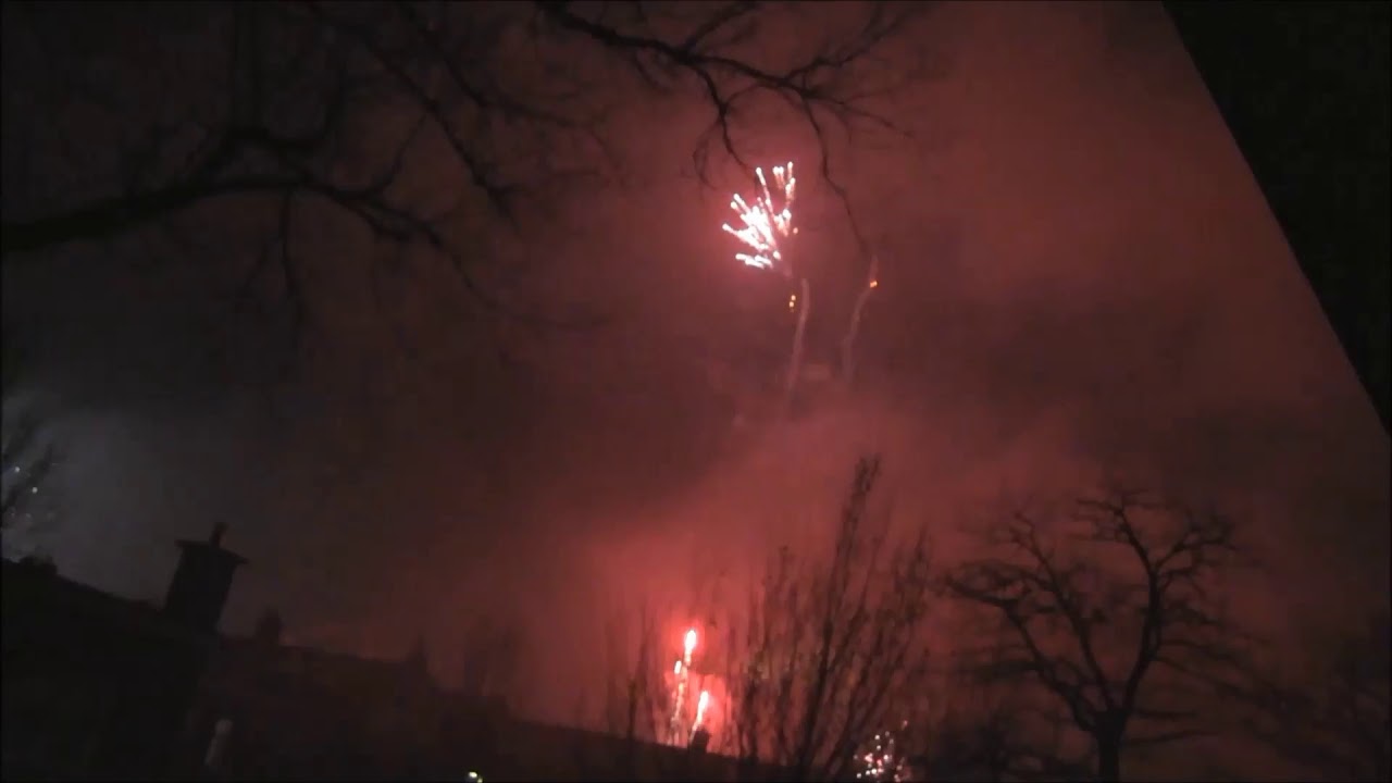 vuurwerk oud en nieuw 2019/2020 in Utrecht