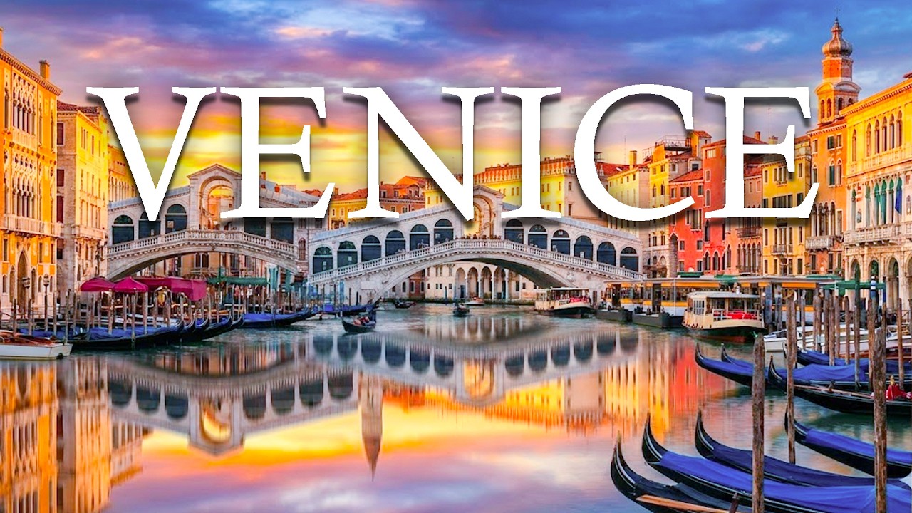 The most beautiful bridges in Venice - Music heals the heart and blood vessels