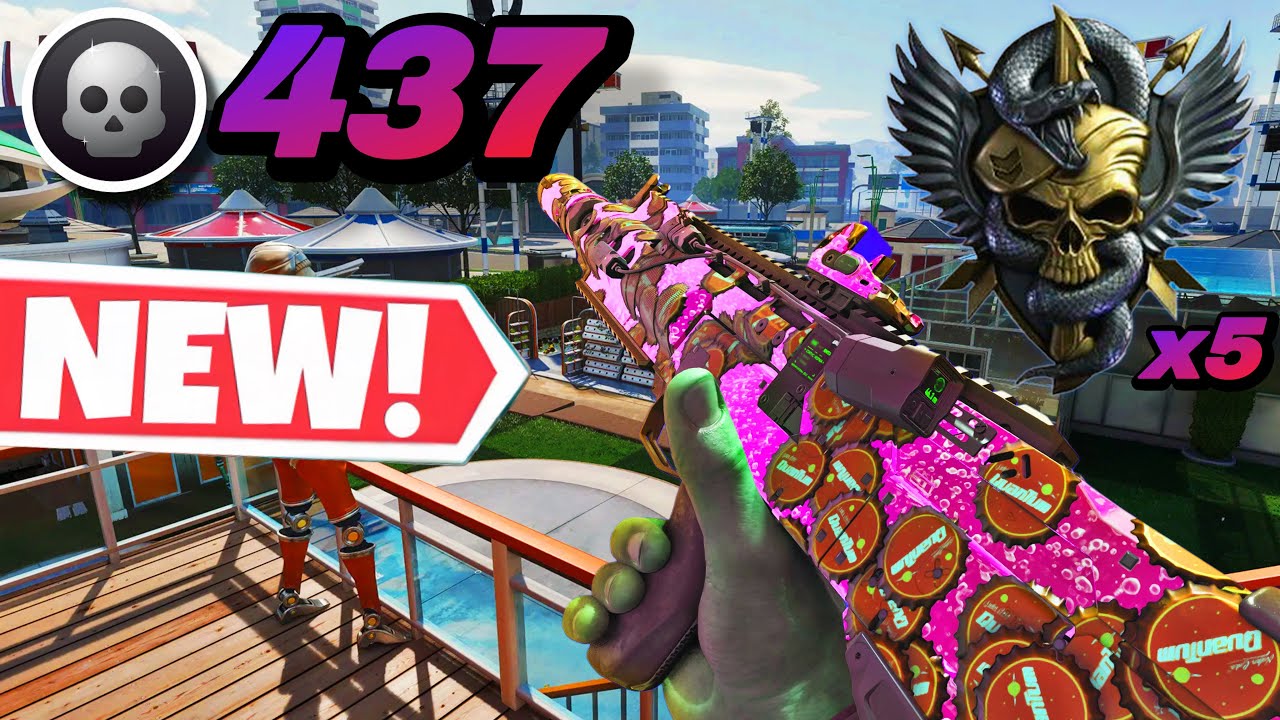 BLACK OPS 7 - 437 KILLS + 5 NUKES w/ NEW OP META VOYAK-KT3 on NUKETOWN!