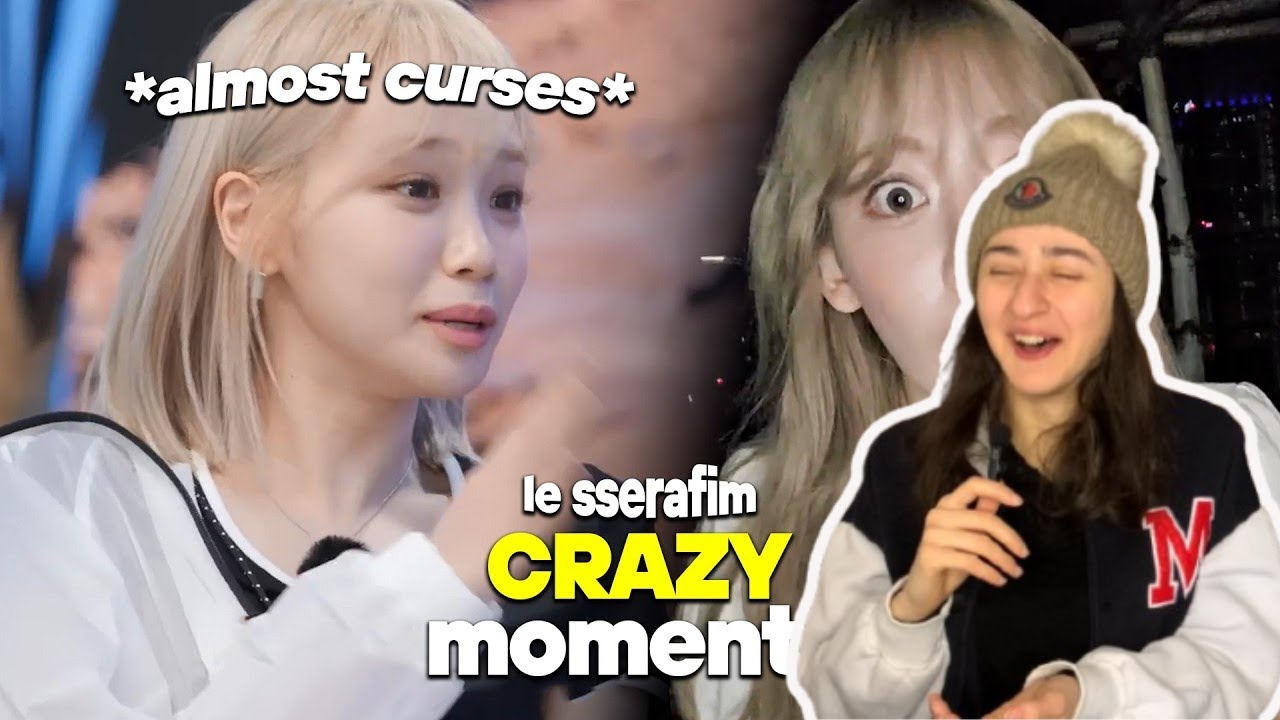 REACTION | le sserafim moments that are absolutely crazy (by yunjinies)