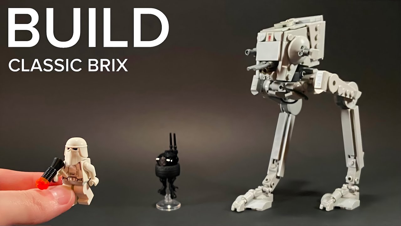 Creating a Fully Articulated LEGO Hoth AT-ST