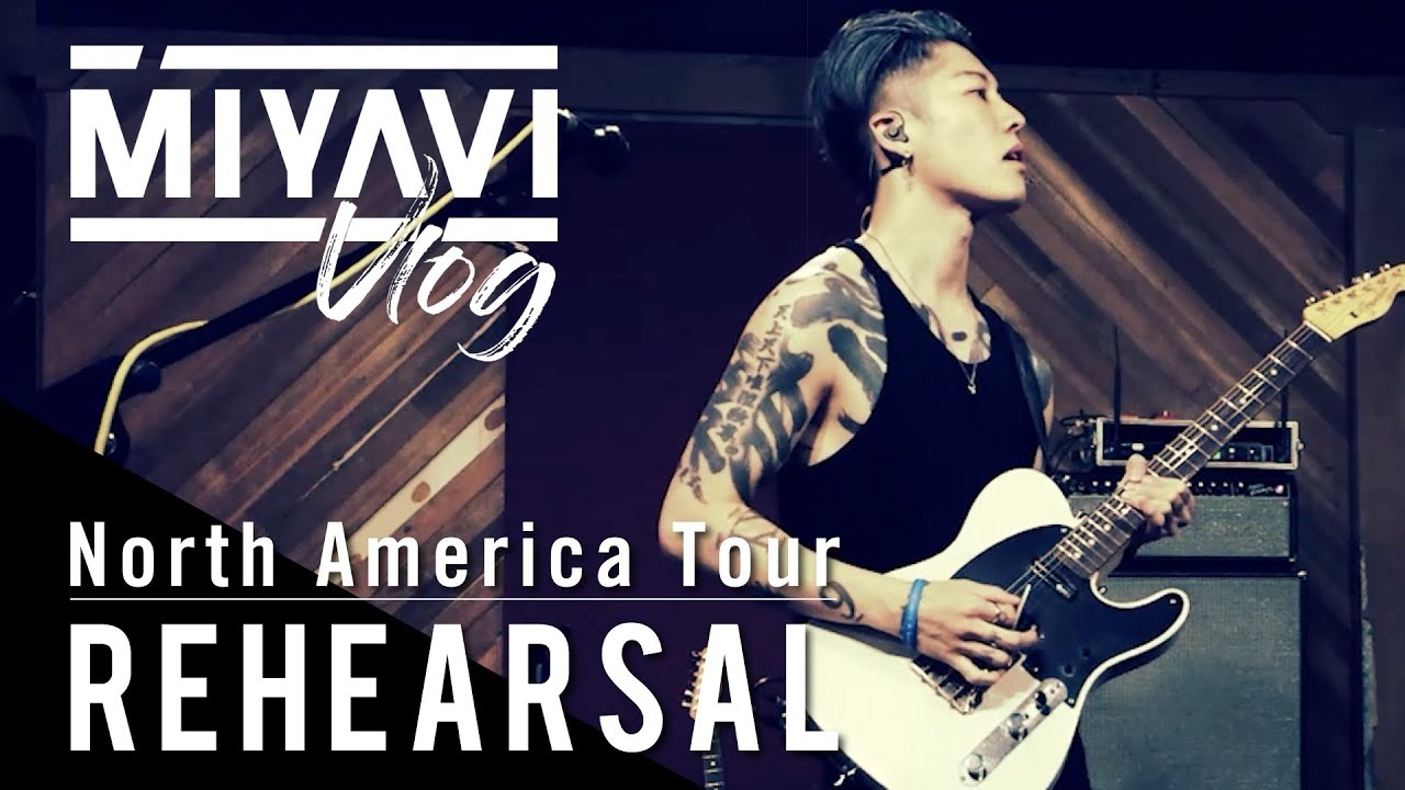 MIYAVIの“北米ツアー リハーサル”をちょっとだけ見せます！