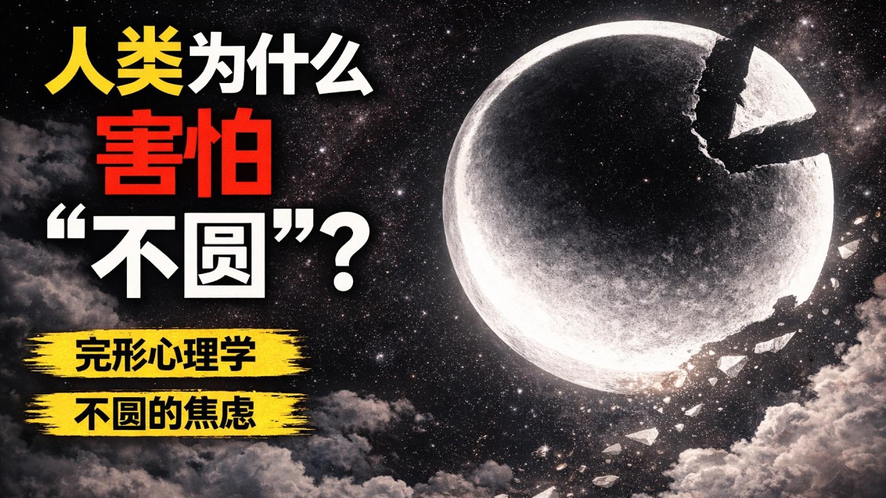 人类为什么害怕“不圆”？完形心理学揭示大脑的隐藏BUG