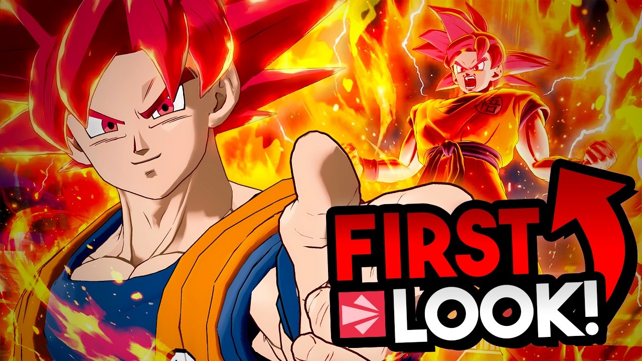 SSJ GOD GOKU WILL DOMINATE THE WHOLE GAME… I'M SCARED!! | Dragon Ball Gekishin Squadra