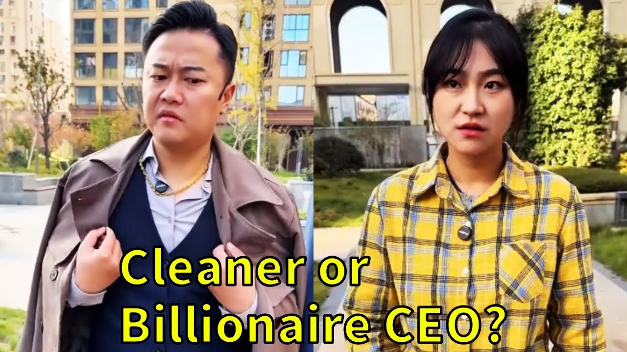 A Cleaning Lady Was Rejected On A Blind Date, But She's Actually A Billionaire Ceo!#drama #comedy