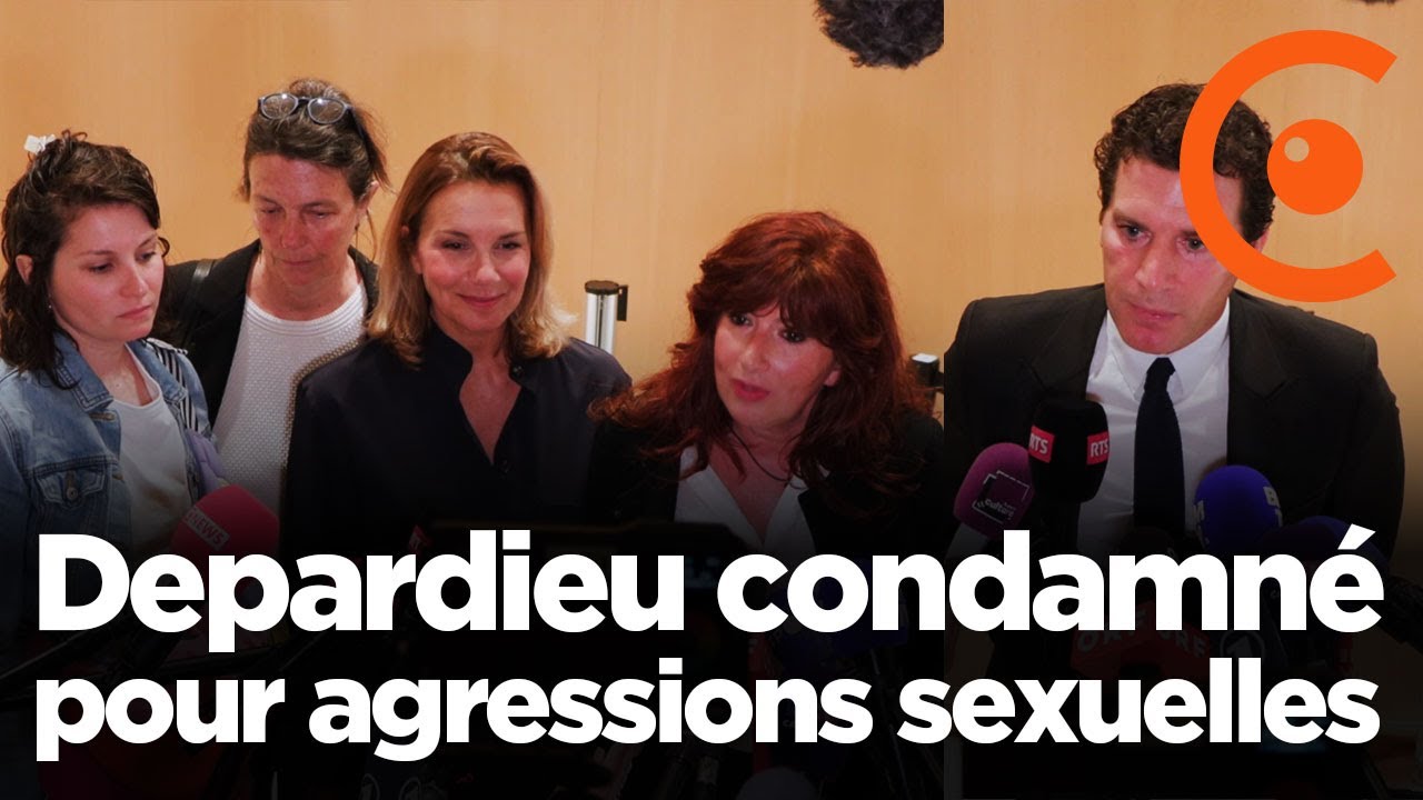 Gérard Depardieu condamné à 18 mois de prison avec sursis pour agressions sexuelles sur 2 femmes