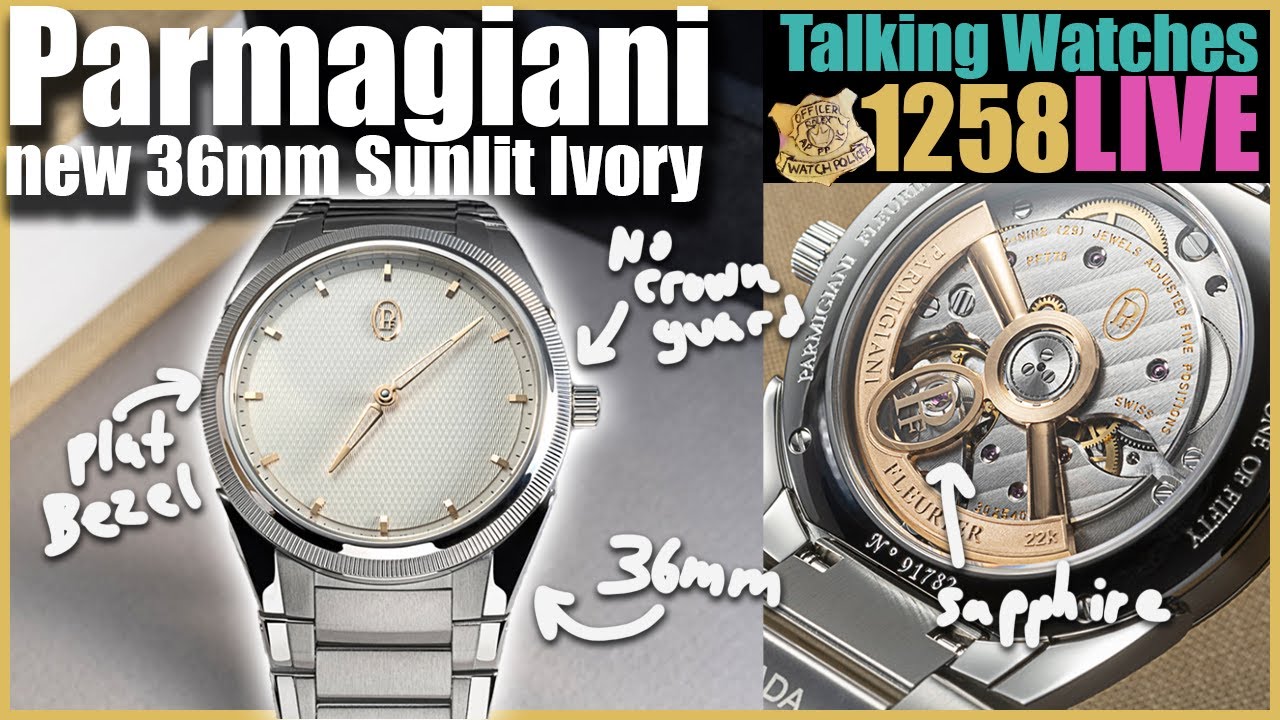 Parmagiani introduces NEW Tonda PF Automatic 36mm &lsquo;Sunlit Ivory&rsquo;! | ep1258