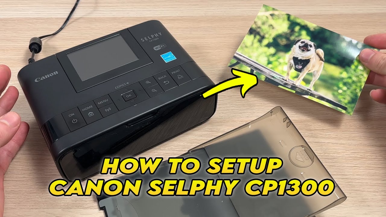 Canon Selphy CP1300: как настроить и распечатать фотографии