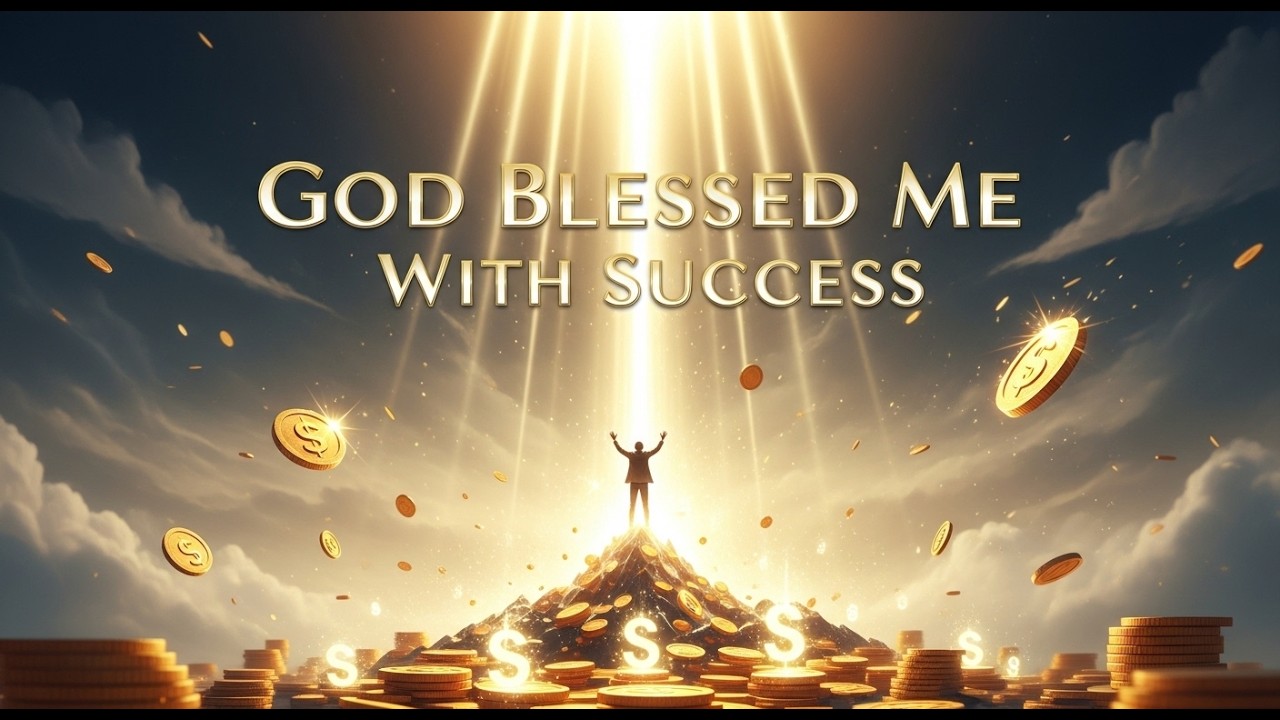 God Blessed Me With Success | Christian Manifestation Affirmation Song