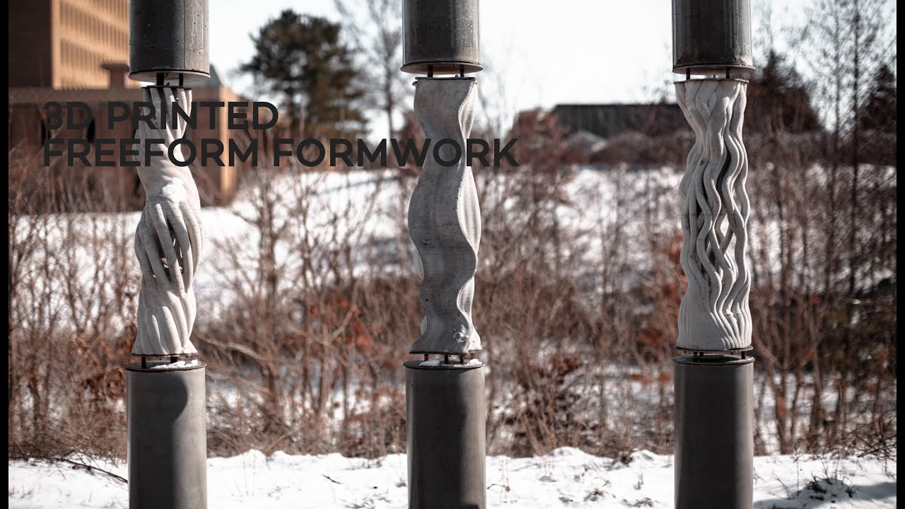 3D Printing Freeform Formwork