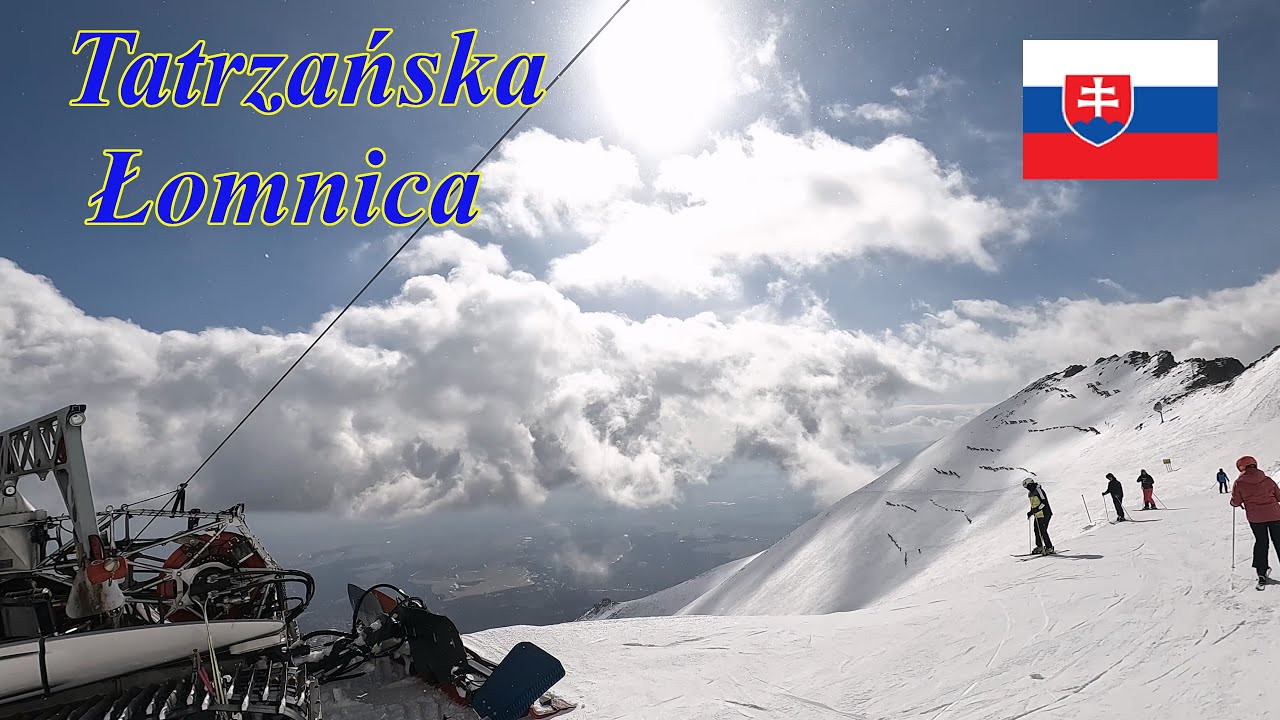 🇸🇰 Tatrzańska Łomnica - 6 km zjazd z przewyższeniem 1300 m