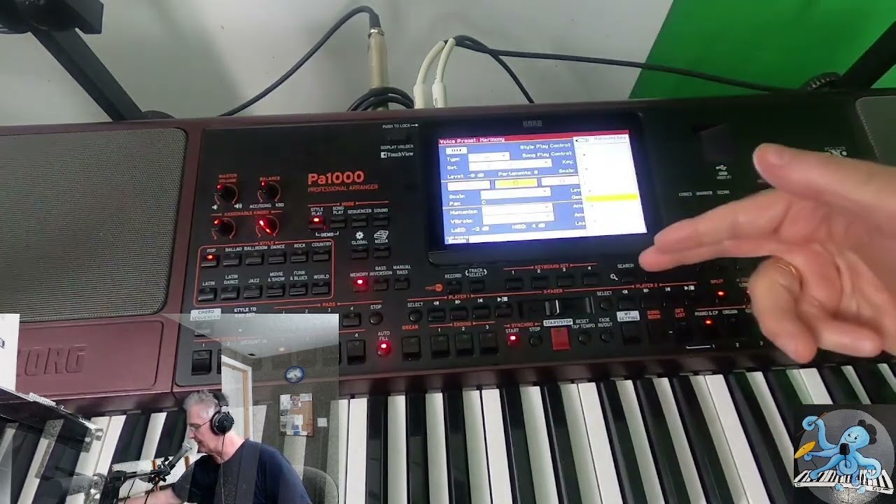 Korg PA1000 Vokalizer i Efekti