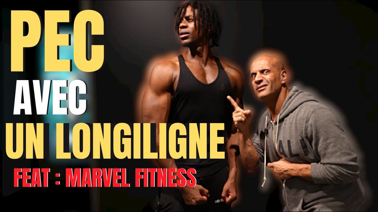 Pectoraux avec un LONGILIGNE ! Feat Marvel Fitness